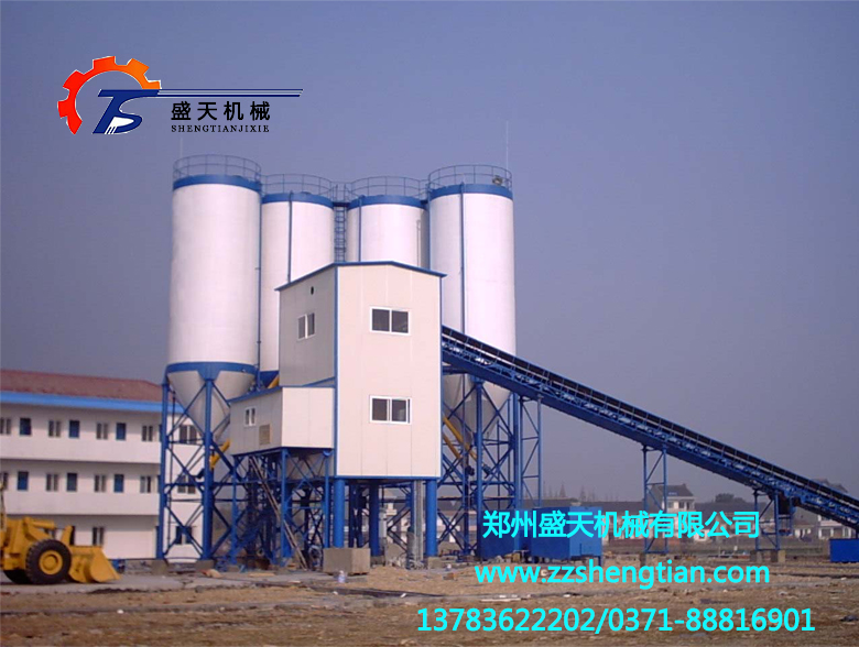 南陽HZS180工程站-單邊布