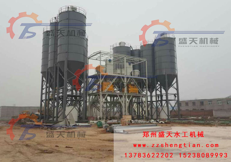鄭州南四環十八里河HZS180商混站