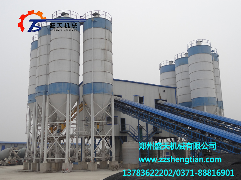HZS240商品混凝土攪拌站
