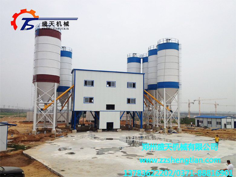 匯泉HZS180大型商品混凝土